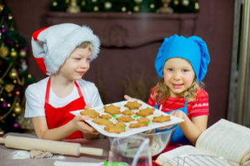 In der Weihnachtsbäckerei